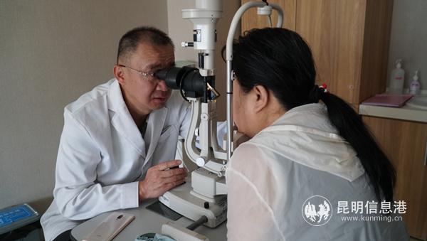 昆明信息港报道：华山眼科专家:糖友要警惕糖尿病引起的眼部病变
